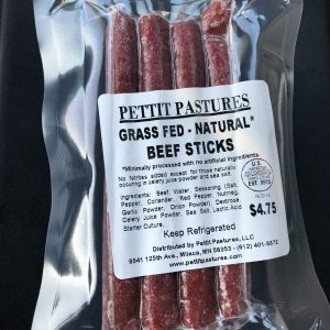 100% Grass fed Beef Sticks