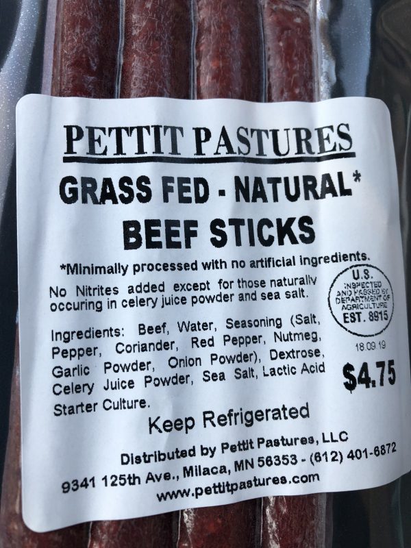 100% Grass fed Beef Sticks - Image 2