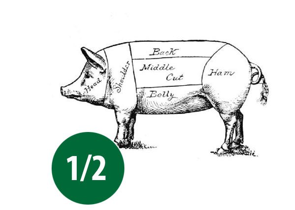 Berkshire Pastured Pork Half