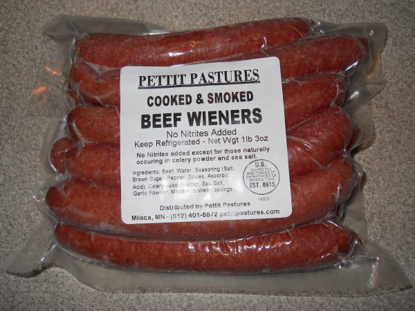 Grass fed Beef Hot Dogs