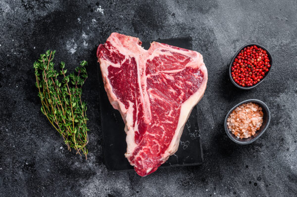 Grass fed T-Bone Steak