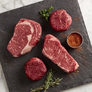 Grass fed Beef Steak Package