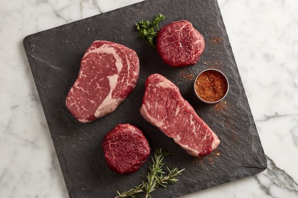Grass fed Beef Steak Package